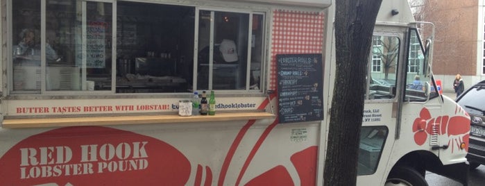 Red Hook Lobster Pound is one of NYC Food on Wheels.