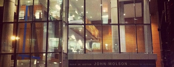John Molson School of Business is one of Iskander : понравившиеся места.