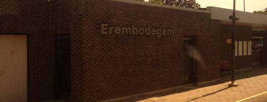 Station Erembodegem is one of Bijna alle treinstations in Vlaanderen.