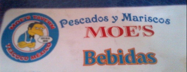 Moe's is one of Tempat yang Disimpan Mario.