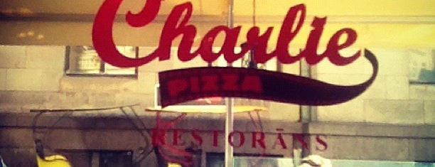 Charlie pizza is one of Рига.