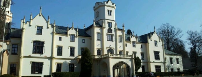 Lázně Hotel Vráž is one of České hrady a zámky.