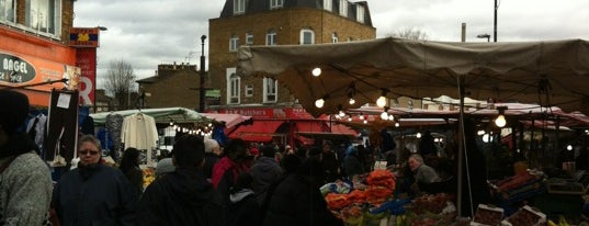 Ridley Road Market is one of London.