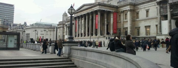 Лондонская Национальная галерея is one of London inspirations.