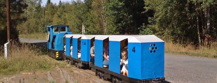 Muzejní úzkorozchodná dráha Kateřina is one of Tipy pro železniční nadšence.