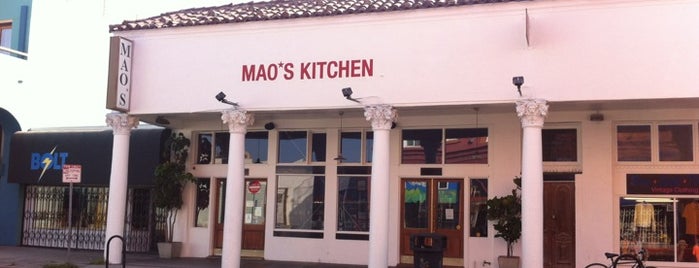 Mao's Kitchen is one of get your yummy on.