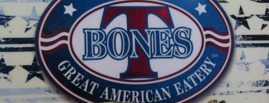 T-Bones Great American Eatery is one of Lugares favoritos de Rene.