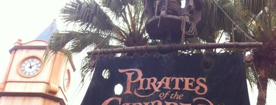 Pirates of the Caribbean is one of Disney World/Islands of Adventure.