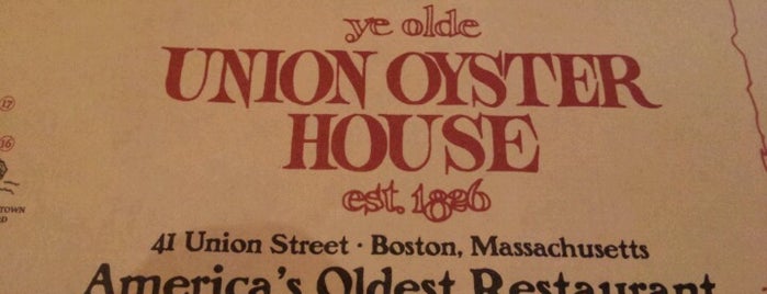 Union Oyster House is one of Places to get oysters.