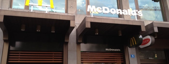 McDonald's is one of My trip to Zurich.