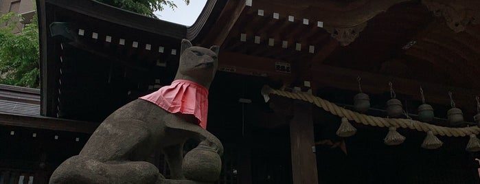 池尻稲荷神社 is one of せたがや百景.