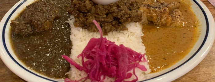 CURRY SHOP くじら 高円寺 is one of 食べ物.