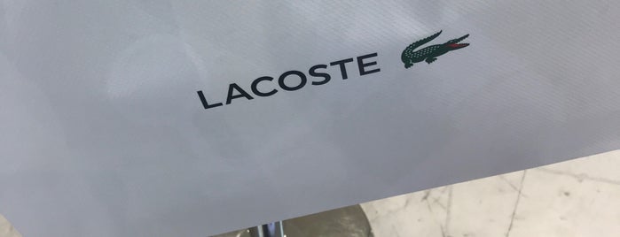 Lacoste is one of All-time favorites in Philippines.