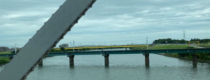 近鉄名古屋線 庄内川橋梁 is one of 鉄道の橋.