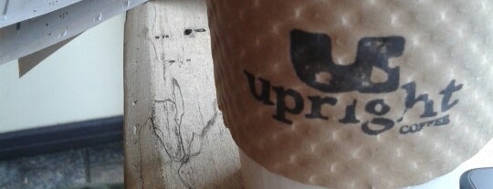Upright Coffee is one of NYC.