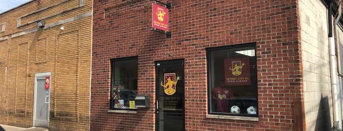 Detroit City FC Official Club Shop is one of Lugares favoritos de Greg.