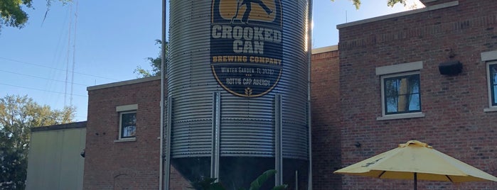 Crooked Can Brewing Company is one of Places to Play Live Trivia in Orlando Area.
