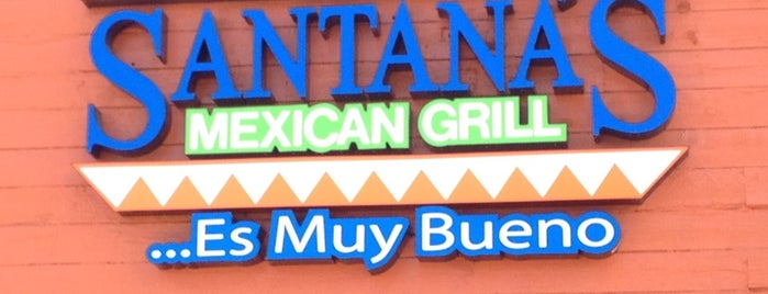Santana's Mexican Food is one of สถานที่ที่ Christopher ถูกใจ.