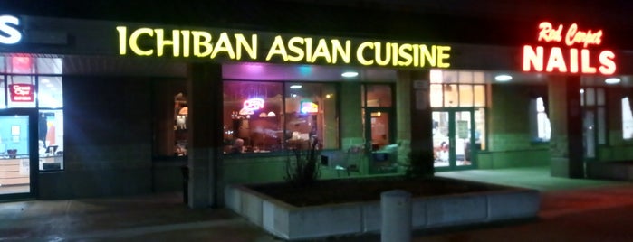 Ichiban Asian Cuisine is one of สถานที่ที่ Nico ถูกใจ.
