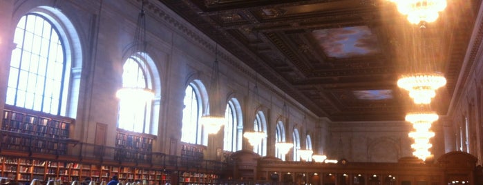New York Public Library is one of NYC.