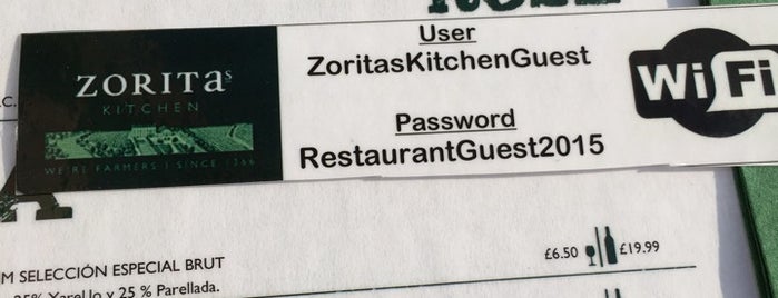 Zorita's Kitchen is one of Sarah’s Liked Places.