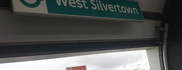 West Silvertown DLR Station is one of London.