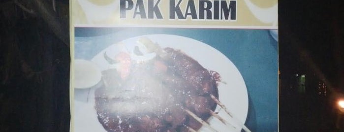 Sate Gule Kambing Barokah 354 Pak Karim is one of Favorite Food.