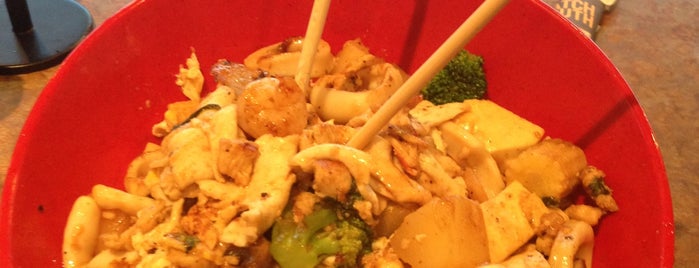 Genghis Grill is one of home spots.