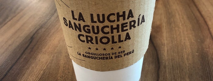 La Lucha Sanguchería Criolla is one of Peru.