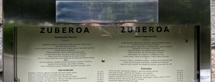 Zuberoa is one of Curry curry por San Sebastián.