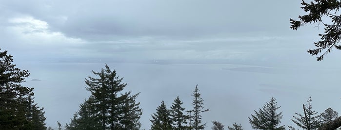 Mt. Constitution is one of Orcas + Vancouver Island.