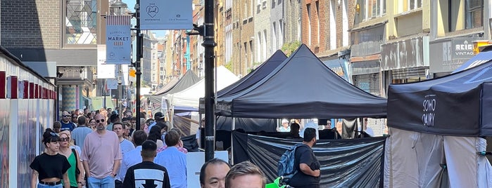 Berwick Street Market is one of Markets and Street Food.