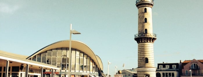 Warnemünde Lighthouse is one of Rostock.