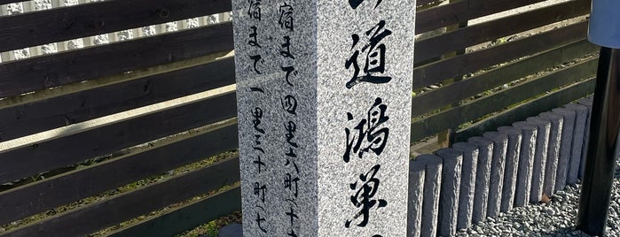 中山道鴻巣宿 is one of 中山道.