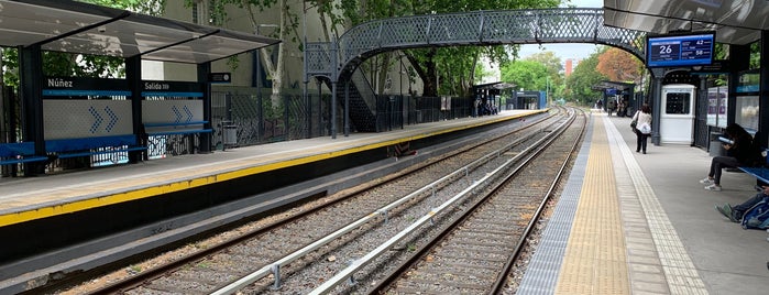 Estación Núñez [Línea Mitre] is one of BA Train Stop list - All lines.