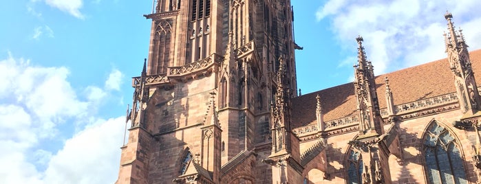 Freiburger Münster „Unserer Lieben Frau“ is one of Freiburg im Breisgau.