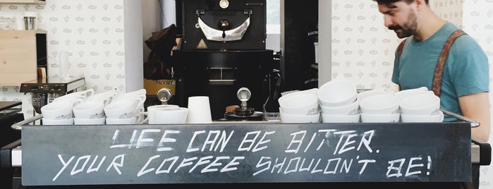Man versus Machine Coffee Roasters is one of Boring Bavaria.