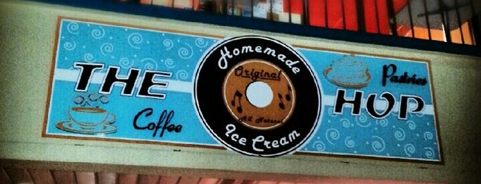 The Hop Ice Cream Cafe is one of Asheville.