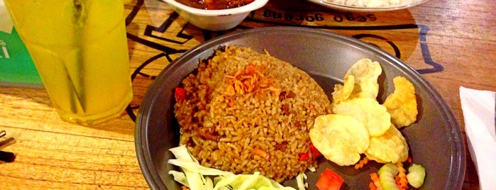 GOAT "sego goreng kambing" is one of Jogja Food.