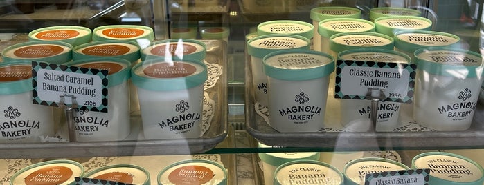Magnolia Bakery is one of lanet tevitöl.