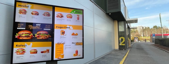 McDonald's is one of Free WiFi v Praze.