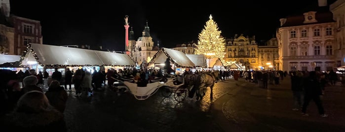Vánoční trhy is one of Prague.
