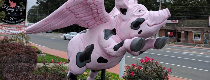 Flying Pig Cafe is one of สถานที่ที่ Lynn ถูกใจ.