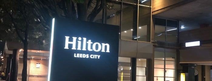 Hilton Leeds City is one of Regulars.
