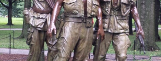 Vietnam Veterans Memorial - Three Servicemen Statues is one of Tempat yang Disukai Kristopher.