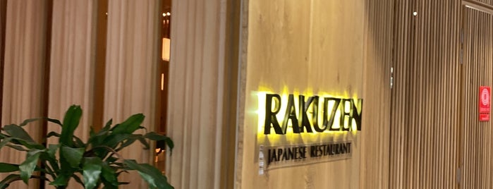 Rakuzen (樂膳) is one of Lugares favoritos de Edwin.