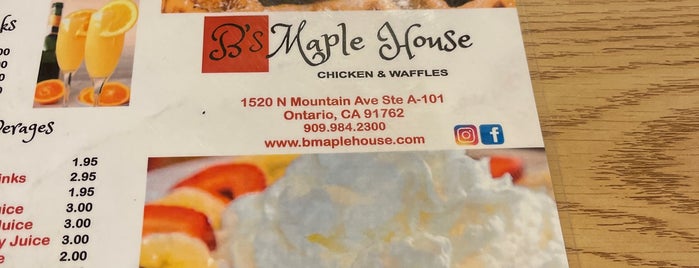 Maple House Chicken & Waffles is one of Inland Empire.