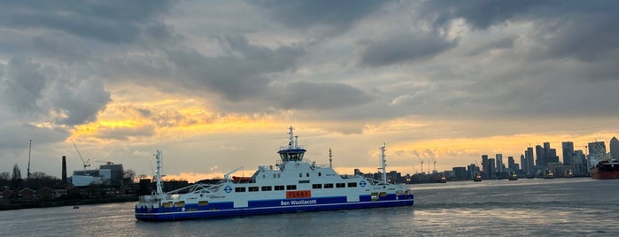 Woolwich Ferry is one of You know it's hard out here for a pimp.