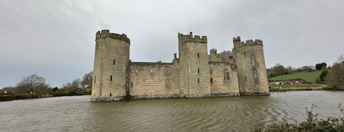 Bodiam Castle is one of National Trust Properties in the South East.