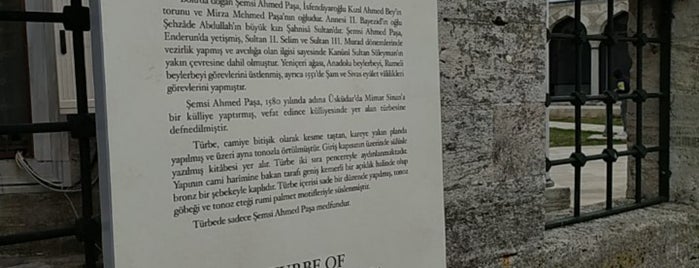 Şemsi Ahmed Paşa Türbesi is one of Anadolu | Spiritüel Merkezler.